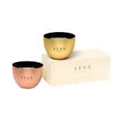 Seva Home Heirloom Bowl Mini Scented Candle Gold + Rosegold (2 Pcs)