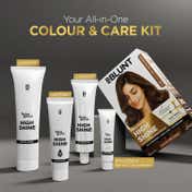 BBlunt Salon Secret High Shine Conditioning Hair Colour - 5.32 Honey Light Golden Brown (130 g)