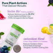 Oziva Phyto Ceramides+ Collagen Builder - Blueberry Flavour (15 Effervscent Tablets)