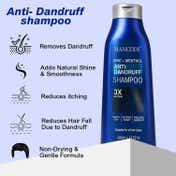 Mancode Zinc + Menthol Anti-Dandruff Shampoo for Men (400 ml)