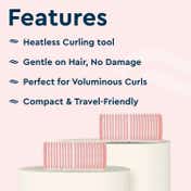 GUBB Hair Rollers - 6 Medium Hair Curlers (50 g)