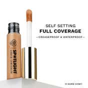 PAC Spotlight Liquid Concealer Full Coverage Self Setting Creaseproof - 13 Warm Honey (15 g)