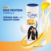 Clinic Plus Strength & Shine with Egg Protein Hair Shampoo for Hair Breakage Control (80 ml)