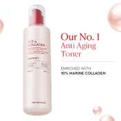 The Face Shop Collagen & Pomegranate Korean Toner with Hyaluronic Acid - Best in Anti Aging (160 ml)