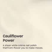 O.P.I Nature Strong Vegan Nail Lacquer - Cauliflower Power (15 ml)