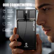 Ajmal Kuro Eau De Parfum Long Lasting Premium Men's Fragrance & Luxury Perfume (90 ml)