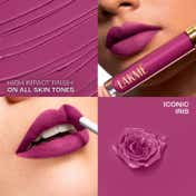 Lakme Rouge Bloom Matte Liquid Lipstick - Iconic Iris 501 (3.5 ml)