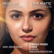 Lakme Matte Sunscreen SPF 50 PA+++, Niacinamide, UVA-B Protection, For Normal To OilyÂ SkinÂ (50 ml)