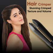 Vega Classic Hair Crimper with Ceramic Coated Plates (VHCR-01) Black (1 pc)
