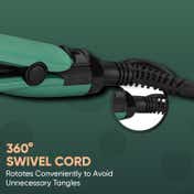 Vega Salon Smooth Hair Straightener for Women Green (VHSH-42)