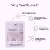 TNW The Natural Wash Radiance Boost Glutathione Face Sheet Mask (20 g)