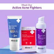 The Derma Co Anti-Acne Trio with 2% Salicylic Face Wash, Salicylic Acid Patches & Spot Treatment Gel