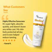 Fixderma Shadow RX Sunscreen SPF 55+ Gel Sunscreen for Oily Skin (75 g)