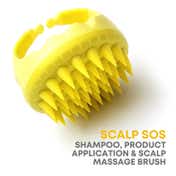 Alan Truman Scalp Sos Scalp Massage and Shampoo Brush - Yellow (1 Pc)