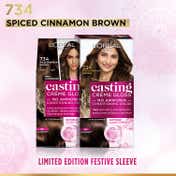 L'Oreal Paris Casting Creme Gloss Limited Edition - 734 Spiced Cinnamon (60 g + 60 ml + 40 g)