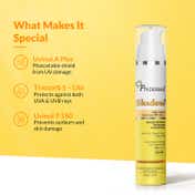 Fixderma Shadow Light Fluid Sunscreen SPF 50++++  Lightweight and Oil free (50 g)