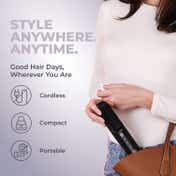Tash Hair Glide Cordless Hair Straightener Brush - Noir (1 Pcs)