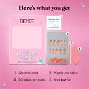 RENEE Stick On Nails - Holographic Nail 01 (Pack of 30)