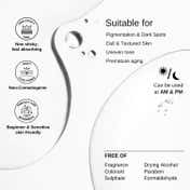 The Formularx Vitamin C Brightening Face Serum with Arbutin for Glow and Dark spots Removal (30 g)