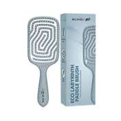 Ikonic Me Eco Labyrinth Paddle Brush IKM-3017 - Powder Blue