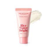 The Face Shop Rice Water Bright Foaming Cleanser Best Korean Face Wash for Even Tone Skin (50 ml)