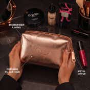 Power BEAUTY Pack Makeup Pouch - Rose Gold 01 (1 pc)