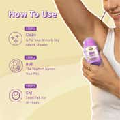 Plum BodyLovin' Vanilla Vibes Deodorant Deodorant Roll-On Lactic Acid & Green Tea Extract (50ml)