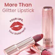 Swiss Beauty More Than Glitter Lipstick - Glitz Pink (3 g)
