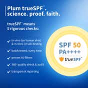 Plum 2% Niacinamide & Rice Water Hybrid Face Sunscreen With SPF 50 PA+++ (50g)
