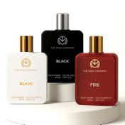 The Man Company Eau De Toilette Trio - Fire + Blanc + Black (3 pcs)
