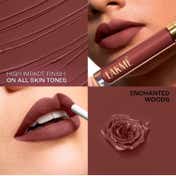 Lakme Rouge Bloom Matte Liquid Lipstick - Enchanted Woods 307 (3.5 ml)