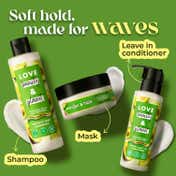 LOVE beauty AND planet Avocado Oil & Peptide Shampoo for Wavy Hair (200 ml)