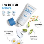 LetsShave Beard Pen Styler & Trimmer - White, Blue (3Pcs)