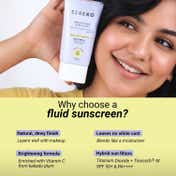 Sereko Vitamin C Fluid Sunscreen with Kakadu Plum and Ceramides SPF 50 PA++++ (50 ml)