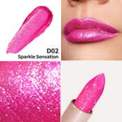 Oulac Infinity Moisture Shine Lipstick - D02 Sparkle Sensation (4 g)