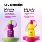 Foxtale Hula Hoop Smooth Radiance Kit Exfoliating Body Wash + Brightening Body Wash (4 pcs)