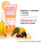 The Pink Foundry Brightening & Exfoliating Vit-C Daily Face Wash (100 ml)