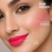 Lakme 9to5 Double Duty Lip & Cheek Mousse, Long Lasting and  Lightweight, Plum Feather - (9 g)