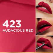 L'Oreal Paris Infaillible Matte Resistance Liquid Lipstick - 423 Audacious Red (5 g)