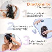 How to Use - Streax Professional Botbrazil Hair Shampoo for Chemically Treated Hair (300 ml)