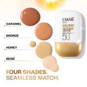 Lakme Sun Expert Tinted Matte Fluid SPF 50 Sunscreen 1% Ceramide - Beige (50ml)