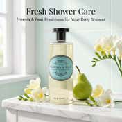 NATURALLY EUROPEAN Somerset Freesia & Pear Shower Gel (500 ml)