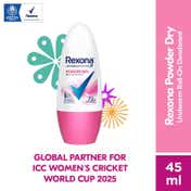 Rexona Powder Dry Roll On Deodorant for Women (45 ml)