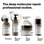L'OREAL PROFESSIONNEL Absolut Repair Molecular Sulfate-Free Shampoo & Mask (550 ml)