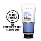 Dr. Sheth's Kesar & Kojic Acid Oil-Free Moisturizer Helps Reduce Pigmentation, Discolouration & Dark Spots