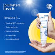 Plum 2% Niacinamide & Rice Water Hybrid Face Sunscreen With SPF 50 PA+++ (80 g)