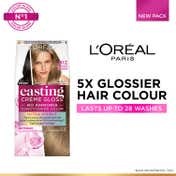L'Oréal Paris Casting Creme Gloss Hair Color with Glycolic Gloss Complex - 812 Almond Blonde (159 g)