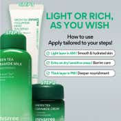 Innisfree Green Tea Ceramide Cream Korean Hydrating Moisturizer for Barrier Repair & Glass Skin (50 ml)