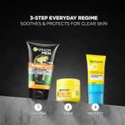 Garnier Men Turbo Bright Anti-Pollution Double Action Face Wash (100g)