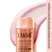 Lakme Peach Intense Moisturiser 2% Pro Ceramide Skin Barrier Repair All Skin Types (60 ml)
